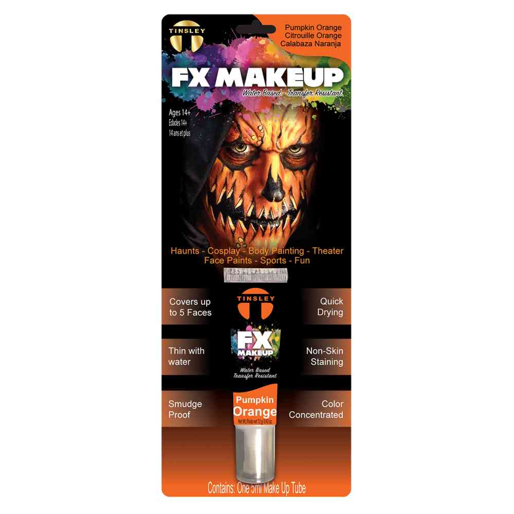 Tinsley Transfers - Orange FX Peinture faciale - Orange